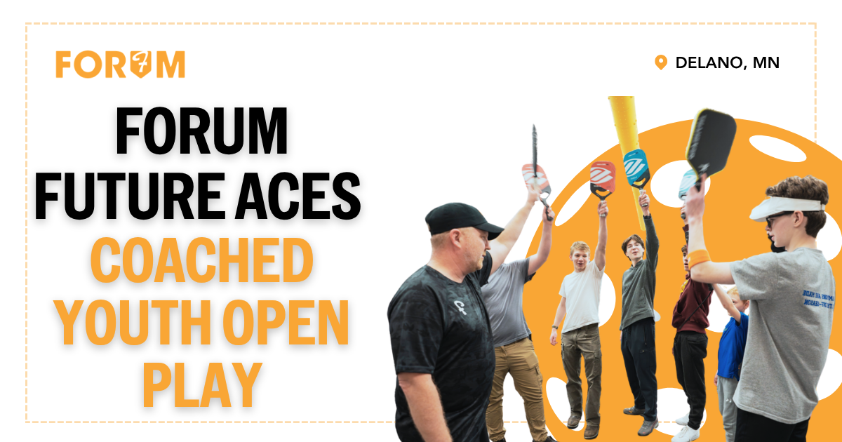 Forum Future Aces | Coached Youth Open Play